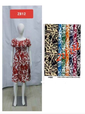 Sukienki damskie ,size m-2xl,paczka 12szt, mix kolor