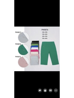 Rybaczki damskie ,  Size 2-6XL ,paczka 12szt,MIX kolor
