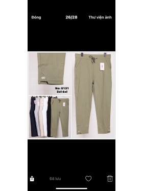 Spodnie damskie ,  Size 2-6XL ,paczka 12szt,MIX kolor