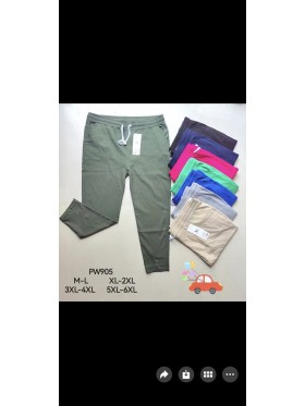 Spodnie damskie ,  SizeM-6XL ,paczka 12szt,MIX kolor