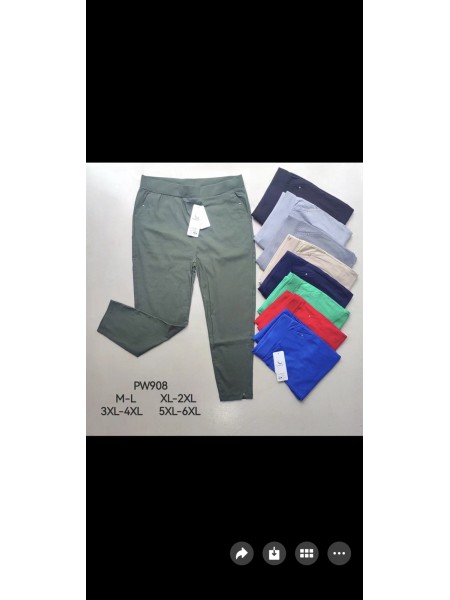Spodnie damskie ,  SizeM-6XL ,paczka 12szt,MIX kolor