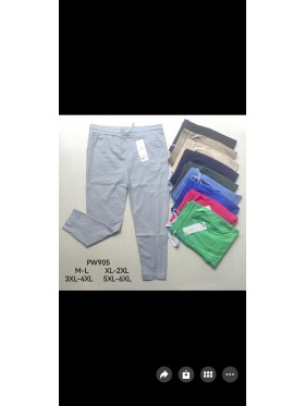Spodnie damskie ,  SizeM-6XL ,paczka 12szt,MIX kolor