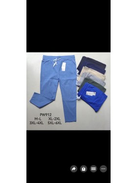 Spodnie damskie ,  SizeM-6XL ,paczka 12szt,MIX kolor