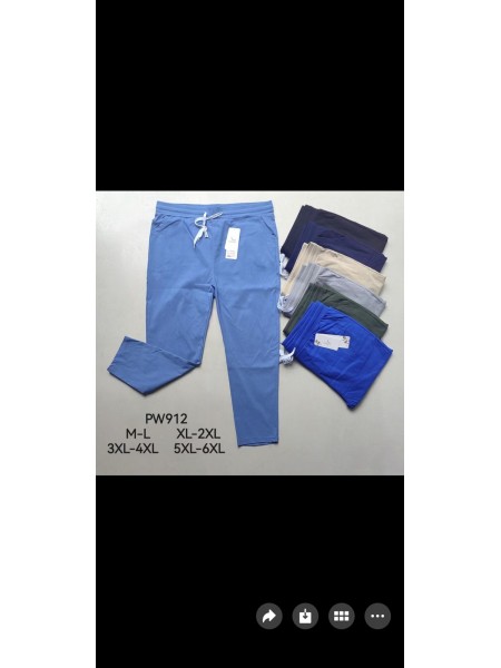 Spodnie damskie ,  SizeM-6XL ,paczka 12szt,MIX kolor
