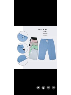 Rybaczki damskie ,  Size 2-6XL ,paczka 12szt,MIX kolor