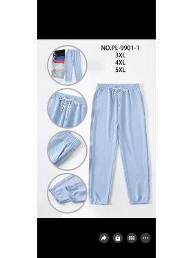 Spodnie damskie ,  Size 3-5XL ,paczka 12szt,MIX kolor