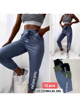 Spodnie damskie ,  Size S-2XL ,paczka 12szt,MIX kolor