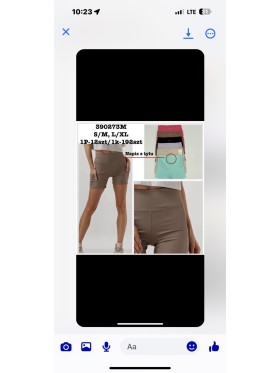 Legginsy damskie ,  Size S-XL ,paczka 12szt,MIX kolor
