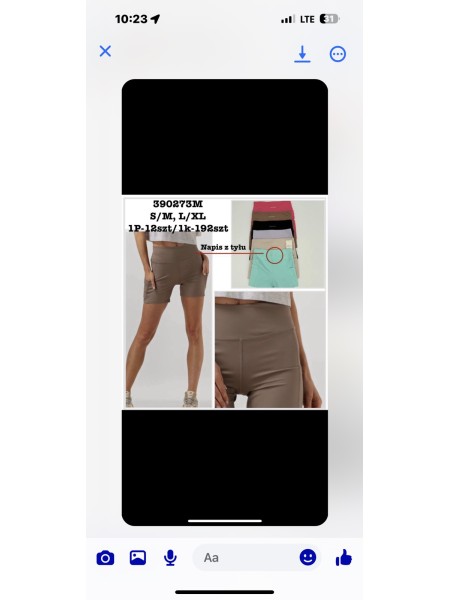 Legginsy damskie ,  Size S-XL ,paczka 12szt,MIX kolor