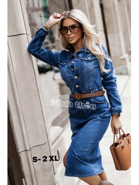 Sukienki Jeansowe damskie ,size s-2XL, paczka 10szt,