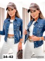 Kurtki Jeansowe damskie , size 34-42 paczka 10szt,