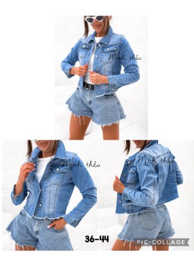 Kurtki Jeansowe damskie , size 36-44 paczka 10szt,