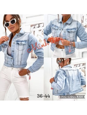Kurtki Jeansowe damskie , size 36-44 paczka 10szt,