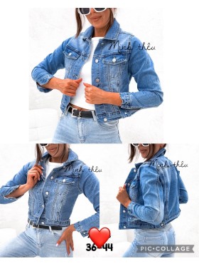 Kurtki Jeansowe damskie , size 36-44 paczka 10szt,