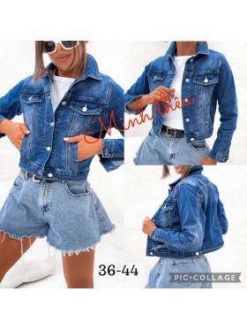 Kurtki Jeansowe damskie , size 36-44 paczka 10szt,