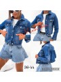 Kurtki Jeansowe damskie , size 36-44 paczka 10szt,