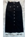 Spódnica długa jeansowa damska , size 36-42 paczka 10szt,