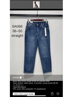 Jeansy damskie , size 38-50 paczka 10szt,