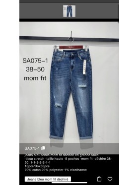 Jeansy damskie , size 38-50 paczka 10szt,