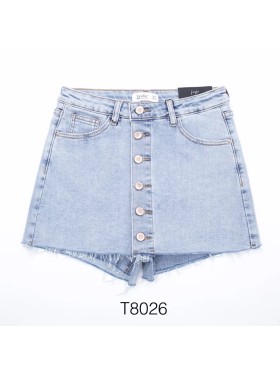 Spódnica krótka jeansowa damska ,size XS-XL, paczka 10szt,