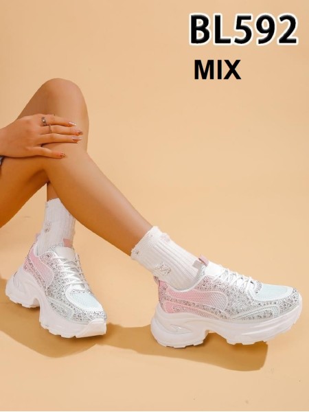 Buty  Sportowe Damskie (36-41, 12par)
