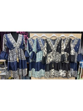 Sukienki   damskie , size UNI paczka 10szt,mix kolor