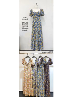 Sukienki   damskie , size S-XLpaczka 12szt,mix kolor