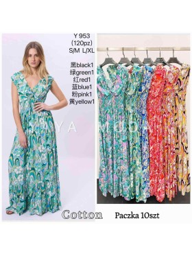 Sukienki   damskie , size S-XLpaczka 12szt,mix kolor