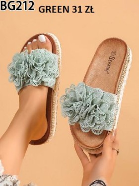 Buty Klapki Damskie (36-41, 12par)