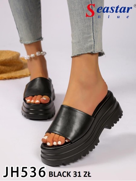 Buty Klapki Damskie (36-41, 12par)