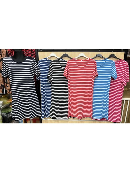 Sukienki   damskie , size M-3XL paczka 12szt,mix kolor