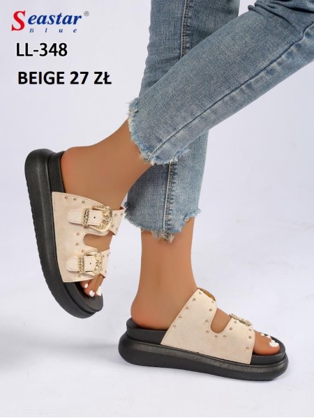 Buty Klapki Damskie (36-41, 12par)
