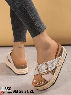Buty Klapki Damskie (36-41, 12par)