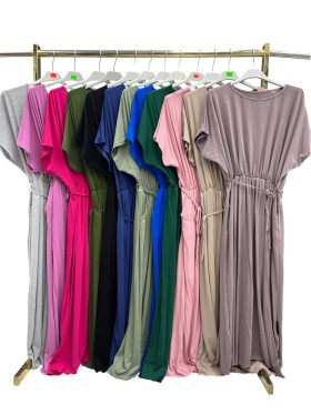 Sukienki damskie wlolskie,size uni ,paczka 6szt, mix kolor