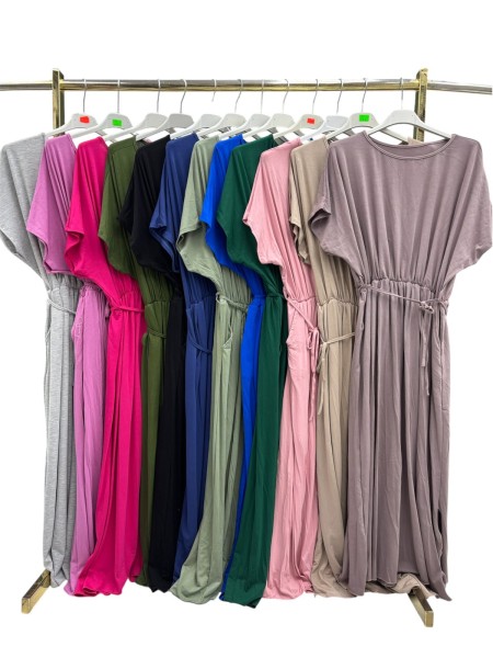 Sukienki damskie wlolskie,size uni ,paczka 6szt, mix kolor