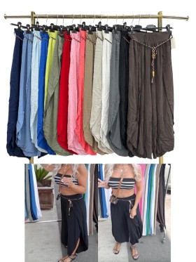 Spodnie damskie wlolskie,size uni ,paczka 6szt, mix kolor