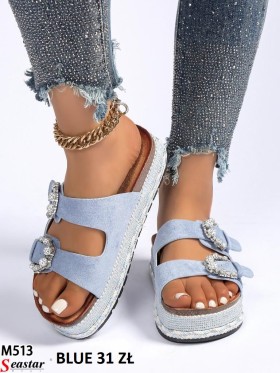 Buty Klapki Damskie (36-41, 12par)