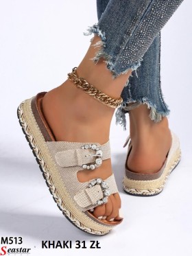 Buty Klapki Damskie (36-41, 12par)