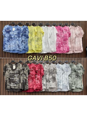 Bluzki damskie wlolskie,size uni ,paczka 6szt, mix kolor