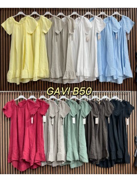 Sukienki damskie wlolskie,size uni ,paczka 6szt, mix kolor