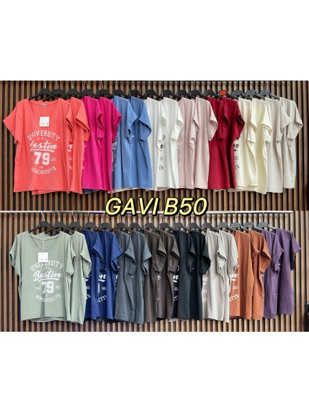 Bluzki damskie wlolskie,size uni ,paczka 6szt, mix kolor