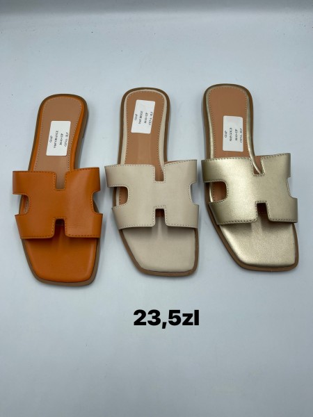 Buty Klapki Damskie (36-41, 12par)
