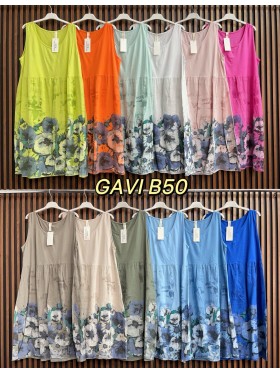 Sukienki damskie wlolskie,size uni ,paczka 6szt, mix kolor