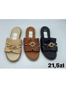 Buty Klapki Damskie (36-41, 12par)