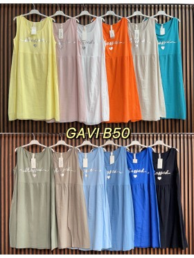 Sukienki damskie wlolskie,size uni ,paczka 6szt, mix kolor