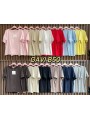 Bluzki damskie wlolskie,size uni ,paczka 6szt, mix kolor