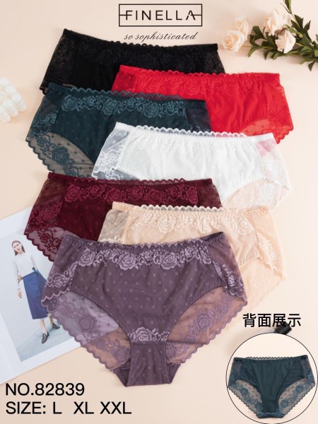 Majtki damskie, size L-2xl paczka 24szt ,mix kolor