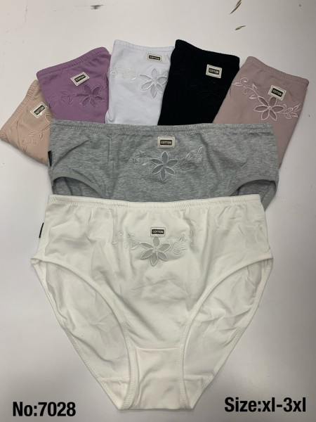 Majtki damskie, size XL-3xl paczka 24szt ,mix kolor