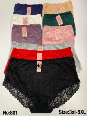 Majtki damskie, size 3-5xl paczka 24szt ,mix kolor