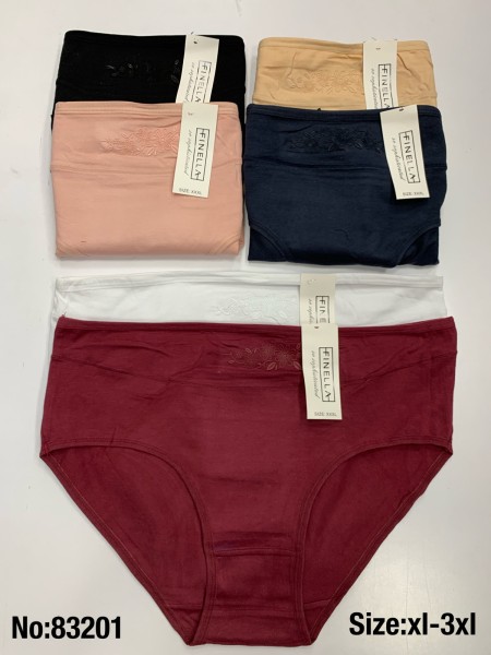 Majtki damskie, size XL-3xl paczka 24szt ,mix kolor